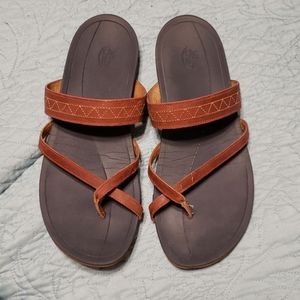Chaco Leather thong sandals